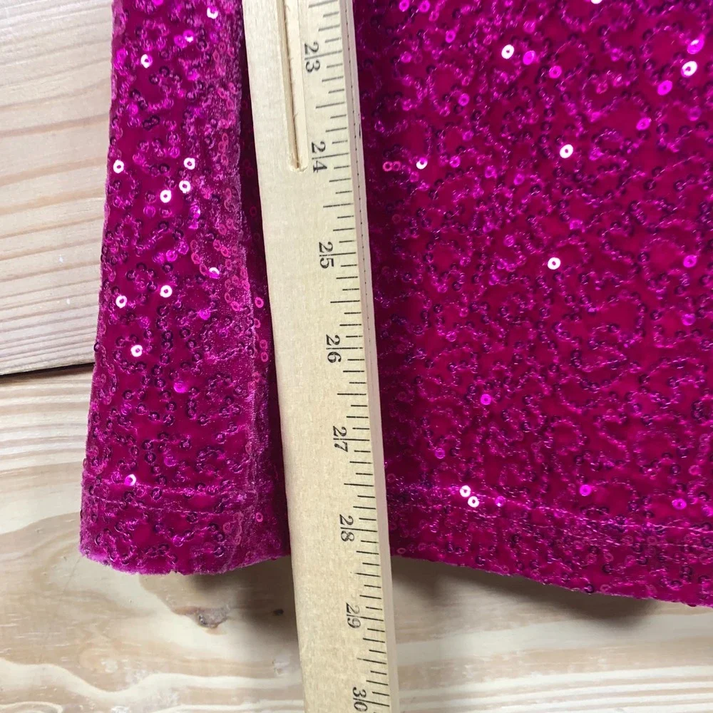 Weissman Sequin Velvet Jumpsuit‎ Dance Girls CM Pink Set of 2